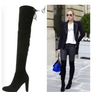 Stuart Weitzman highland suede over the knee boots